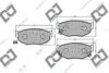 DJ PARTS BP1460 Brake Pad Set, disc brake